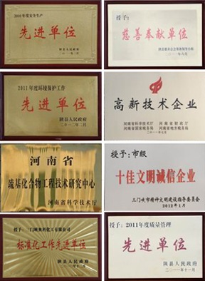 资质荣誉